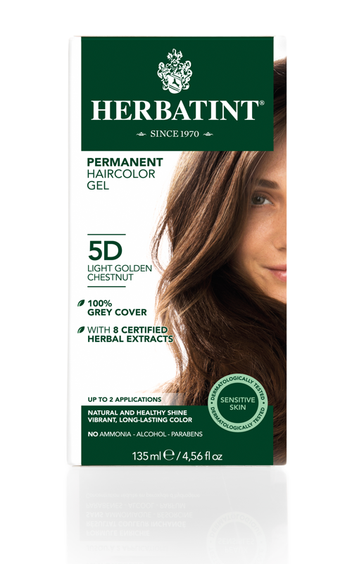 Tinte de Cabello 5 D / Herbatint 5 D Light Golden Chestnut