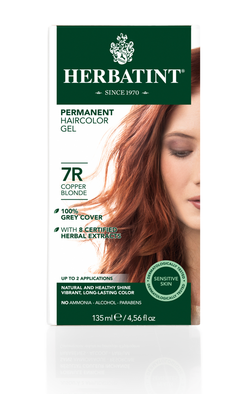 Tinte de Cabello 7 R / Herbatint 7R Copper Blonde