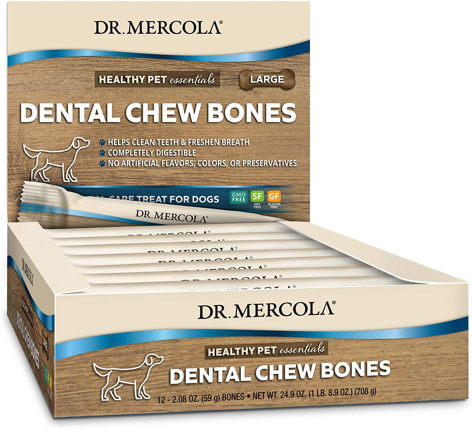 Dog Dental Chew Bones Large